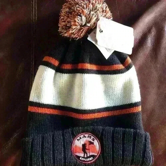 American Needle Other - American Needle Mars Explorer Knit Beanie, Pom Pom